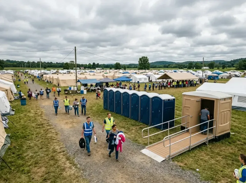 disaster-relief-camp-restrooms-010 — frequently asked questions, Dumpster & Portable Bathrooms Rental in Orange, OH